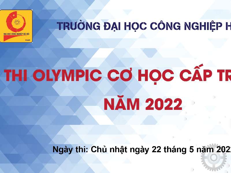 Kế hoạch thi Olympic cấp trường năm 2022